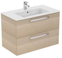 Koupelnová skříňka pod umyvadlo Ideal Standard Tempo 80x44x55 cm dub pískový E3242OS - Siko - koupelny - kuchyně