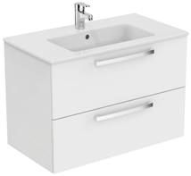 Koupelnová skříňka pod umyvadlo Ideal Standard Tempo 80x44x55 cm bílá lesk E3242WG - Siko - koupelny - kuchyně