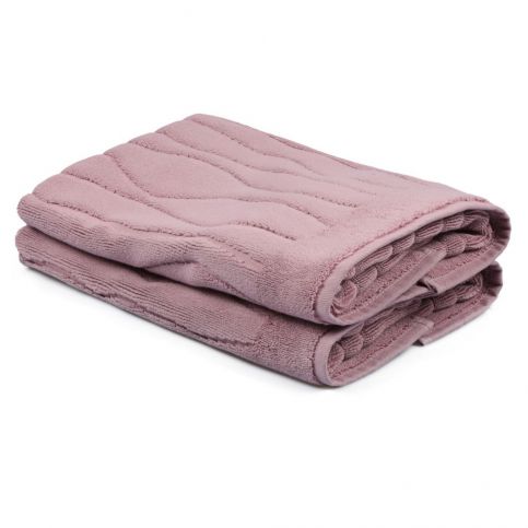 Sada 2 světle růžových ručníků ze 100% bavlny Gartex, 50 x 75 cm - Bonami.cz