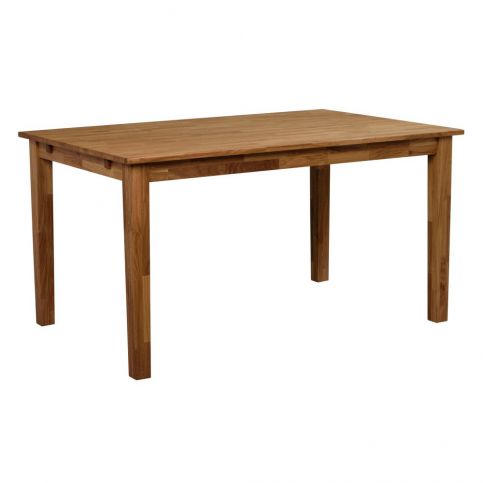 Jídelní stůl z masivního dubového dřeva Folke Finnus, 140 x 90 cm - Bonami.cz