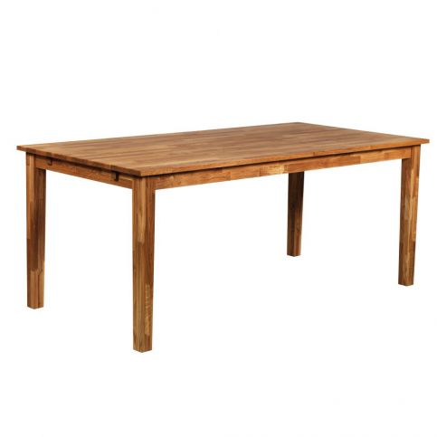 Jídelní stůl z masivního dubového dřeva Folke Finnus, 180 x 90 cm - Bonami.cz