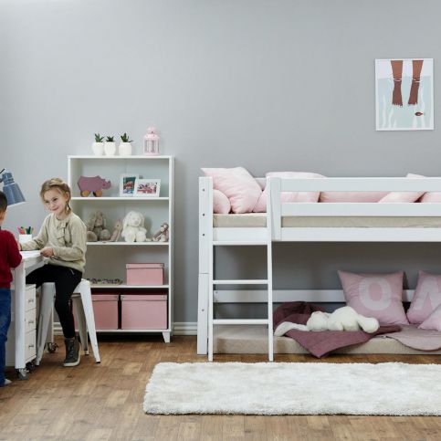 Dětský pokoj pro holku Premium - Dětská postel s roštem - Nábytek aldo - NE