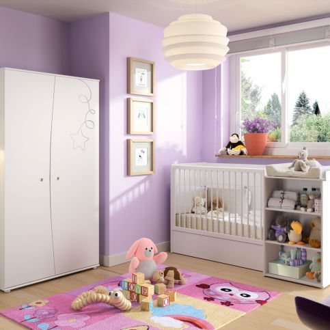 Dětský pokoj pro miminko až do dospělosti Adele P1K.605-173 - Nábytek aldo - NE