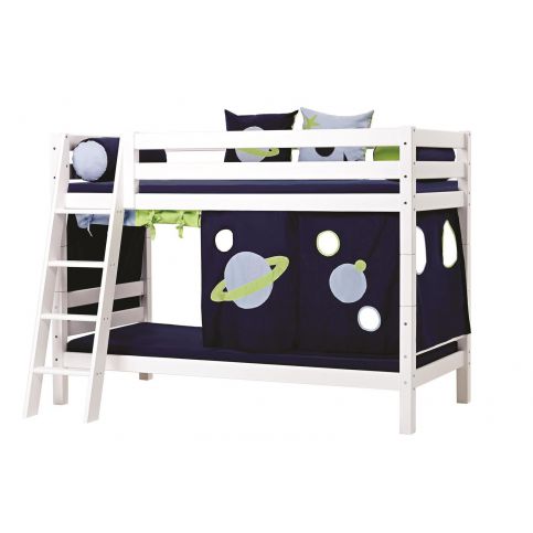 Dětská patrová postel z masivu Space XXL-A20-1 - Dětská postel: 209x150x137 cm - Nábytek aldo - NE