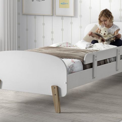 Bílá dětská postel Kiddy - Nábytek aldo - NE