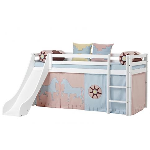 Dětská postel z masivu Indian Girl-Basic-A5-1 - Nábytek aldo - NE