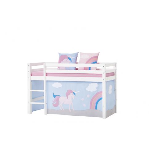 Dětská postel z masivu Jednorožec II  - Dětská postel: 168x105x81 cm - Nábytek aldo - NE