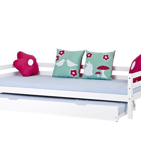 Dětská postel z masivu s přistýlkou Forest-XXL  - Dětská postel: XXL-A1-1-209x62x99 cm - Nábytek aldo - NE