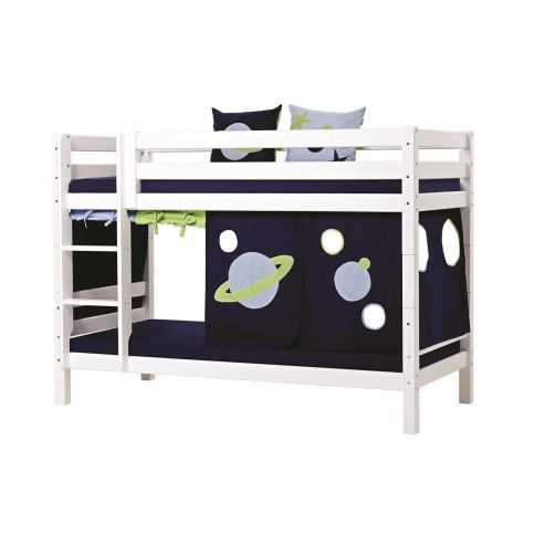 Patrová postel z masivu Space-Basic-A6-1 - Dětská postel: 209x150x104 cm - Nábytek aldo - NE