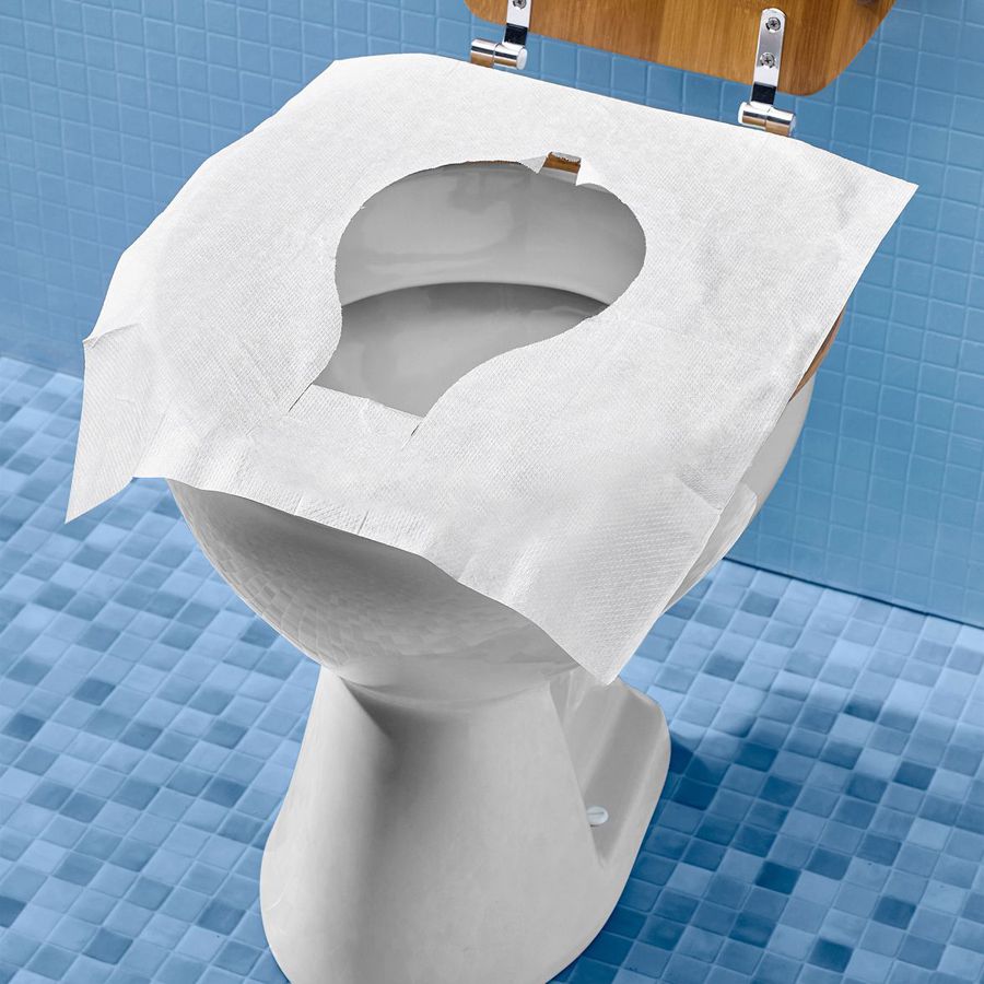 Die moderne Hausfrau Hygienická papírová sedátka na WC, 25 ks 647929 - Velký Košík