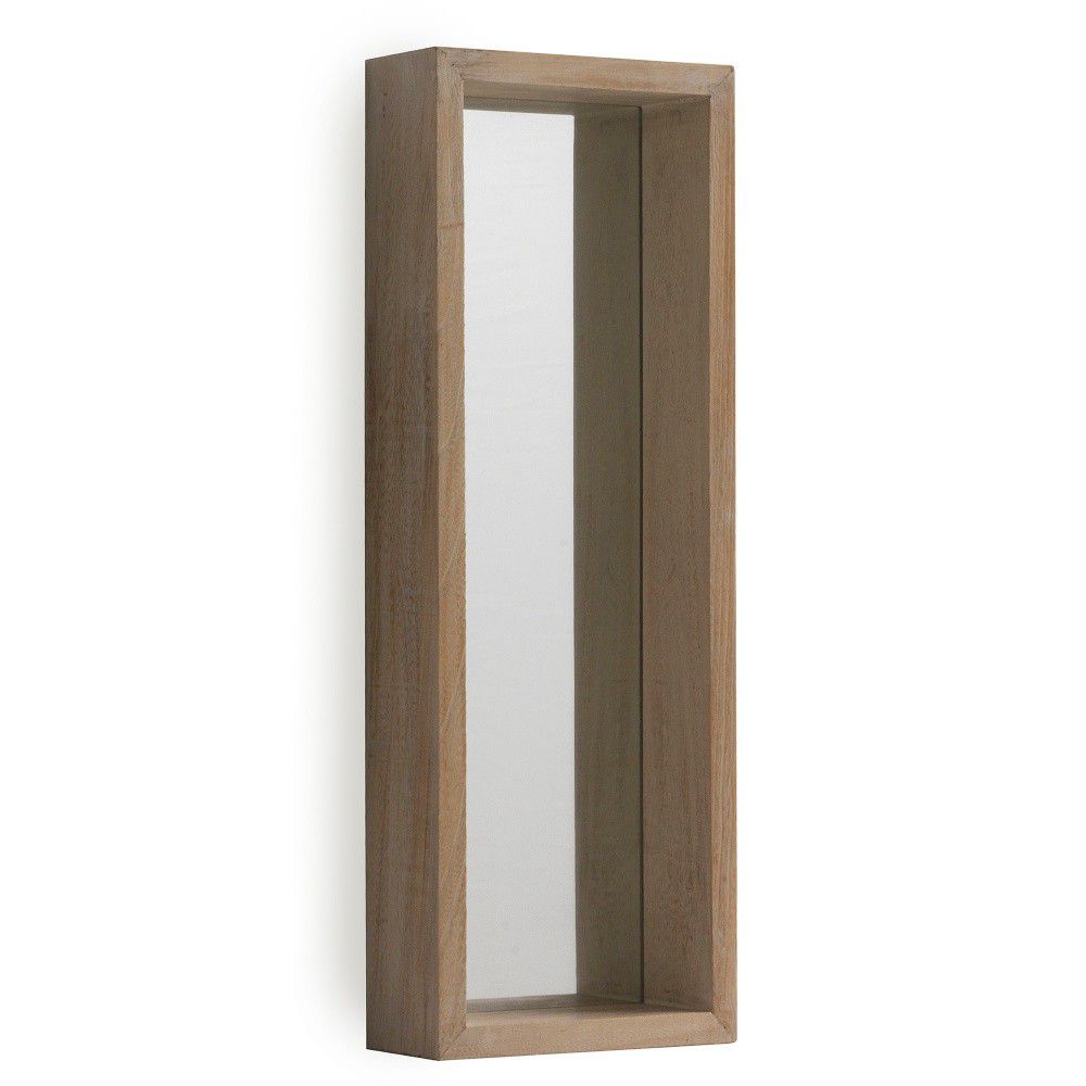 Nástěnné zrcadlo ze dřeva paulovnie Geese Pure, 62 x 22 cm - Bonami.cz