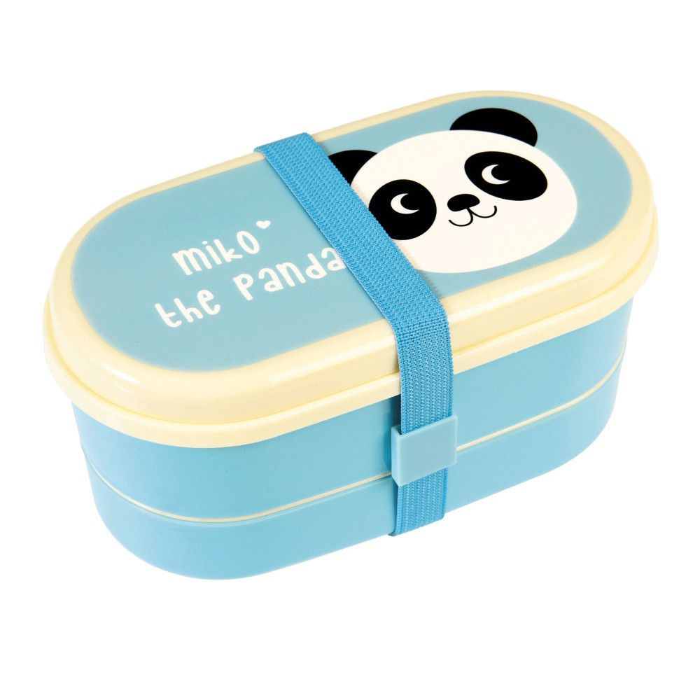Modrý obědový bento box Rex London Miko The Panda - Bonami.cz