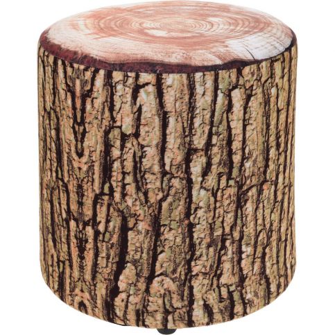Taburet TREE TRUNK DESIGN, 30x34 cm Home Styling Collection - Beliani.cz