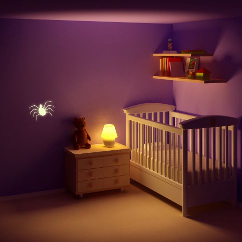 Svíticí samolepka na zeď - Pavouk - PopyDesign - Popydesign