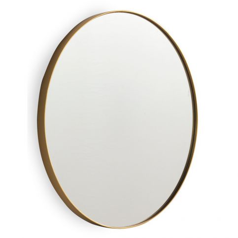 Nástěnné zrcadlo ve zlaté barvě Geese Pure, 40 x 30 cm - Bonami.cz