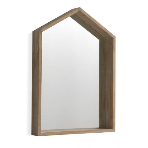 Nástěnné zrcadlo ze dřeva paulovnie Geese Pure, 60 x 82 cm - Bonami.cz