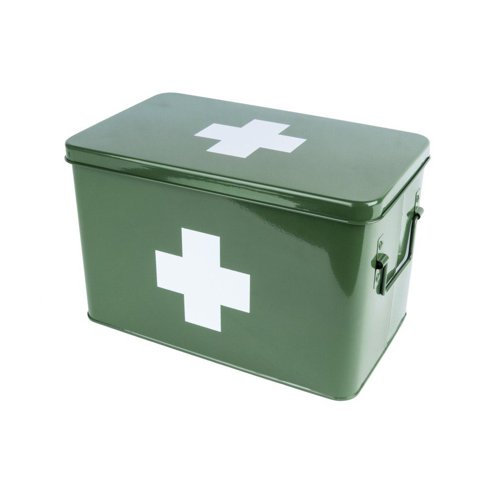 Zelený box na léky PT LIVING Medicine - Bonami.cz