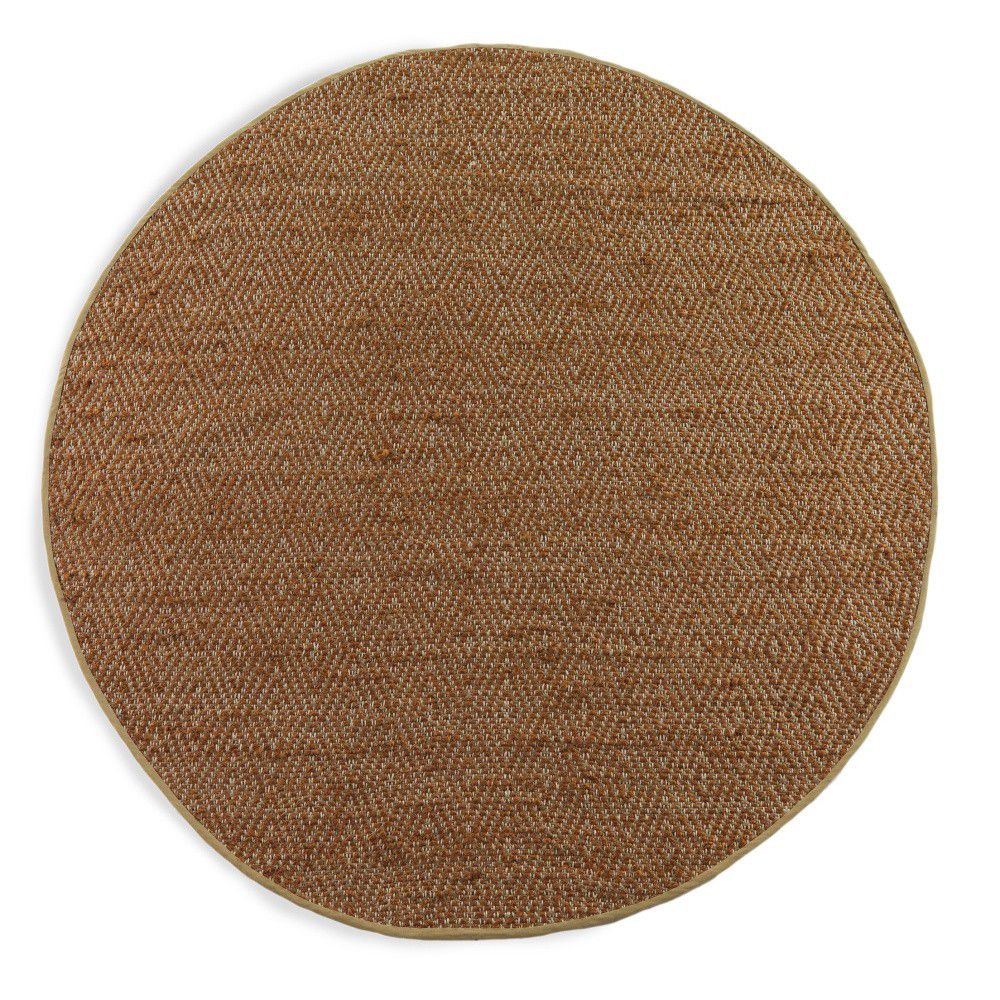 Hnědý koberec Geese Maine, Ø 120 cm - Bonami.cz