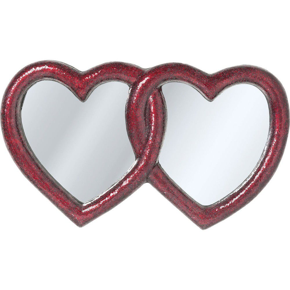 Zrcadlo Mosaik Double Heart 100x165cm - KARE