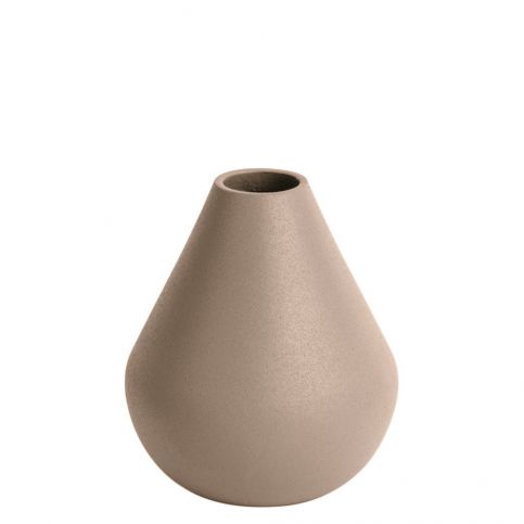 Béžová váza PT LIVING Nimble Cone, výška 10 cm - Bonami.cz