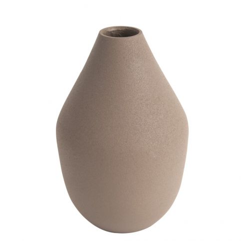 Béžová váza PT LIVING Nimble Cone, výška 14 cm - Bonami.cz