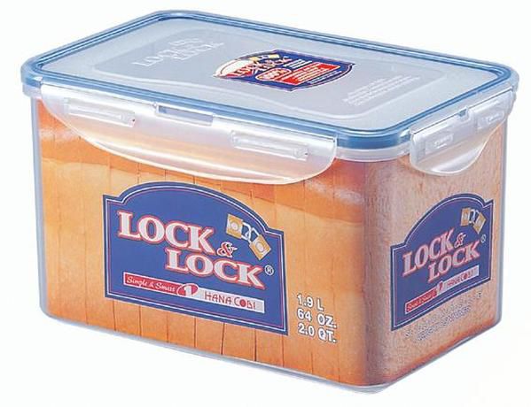LOCKNLOCK Dóza na potraviny LOCK, 12, 7 x 19, 5 x 11, 7 cm - Kitos.cz