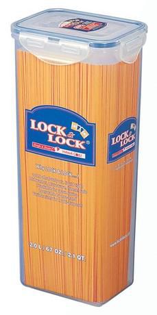 LOCKNLOCK Dóza na potraviny LOCK, objem 2 l, 9, 8 x 12, 7 x 27, 5 cm - Kitos.cz