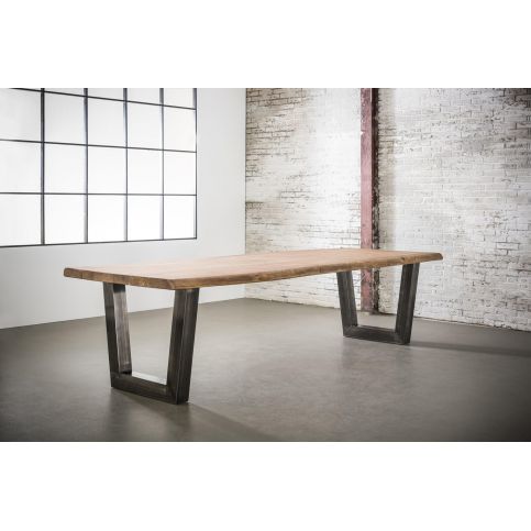 Jídelní stůl 240x100cm z 60mm tlustého akáciového dřeva - Nábytek aldo - NE