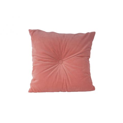 Růžový bavlněný polštář PT LIVING, 45 x 45 cm - Bonami.cz