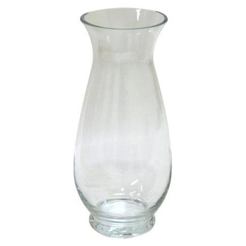 TORO váza skleněná čirá 9,4 x 29,8 cm - Kitos.cz
