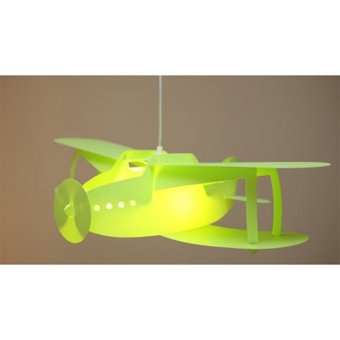 Forclaire Dětská lampa letadlo - různé barvy Bílá - ATAN Nábytek