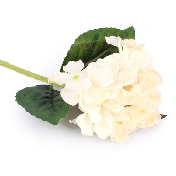 Umělá květina Hortenzie bílá, EW205 - 4home.cz
