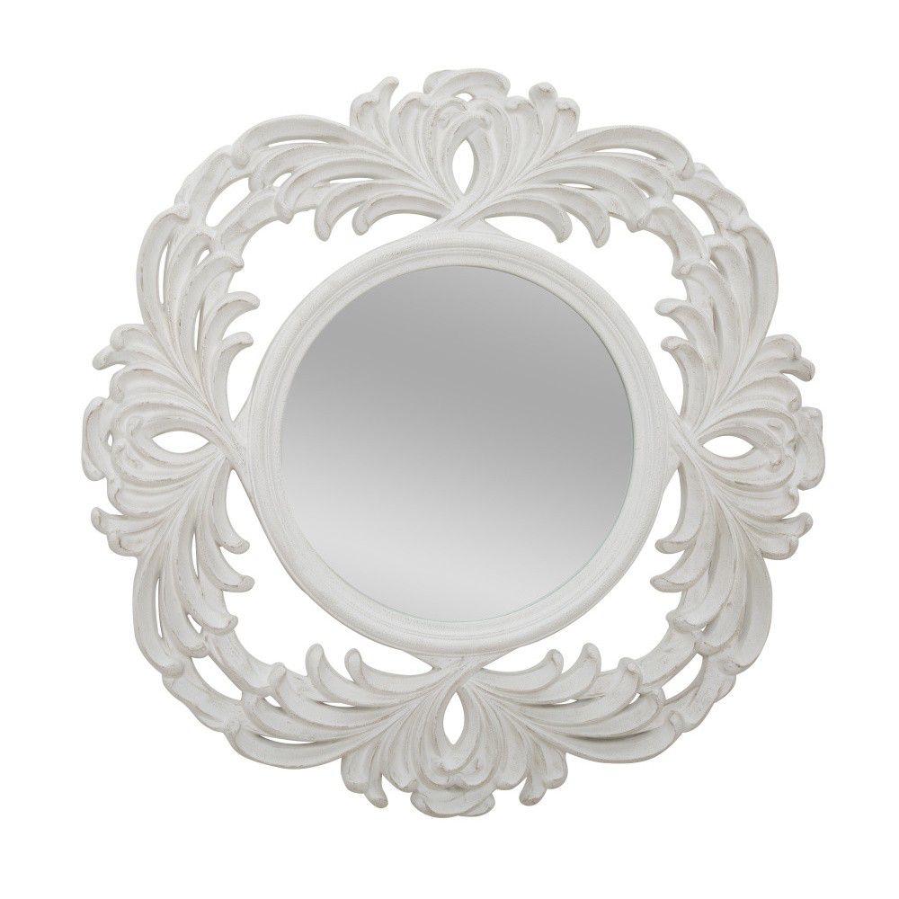 Bílé nástěnné zrcadlo Mauro Ferretti Luxio 100 cm MF_0659340000 - MUJ HOUSE.cz