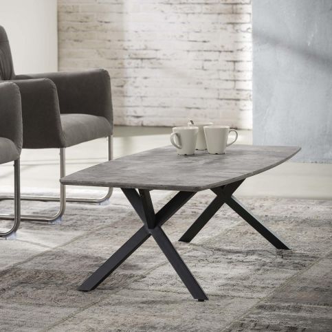 Konferenční stolek - betonový dekor - Nábytek aldo - NE