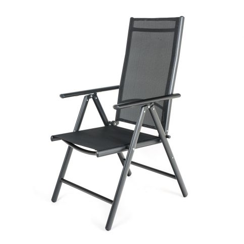 HAPPY GREEN Židle polohovací RAMADA 56,5 x 42,5 x 107 cm, černá - 4home.cz