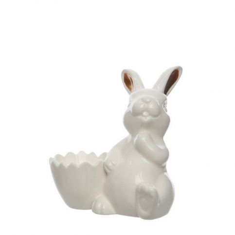 Velikonoční kalíšek na vajíčko Bunny bílá, x cm - 4home.cz