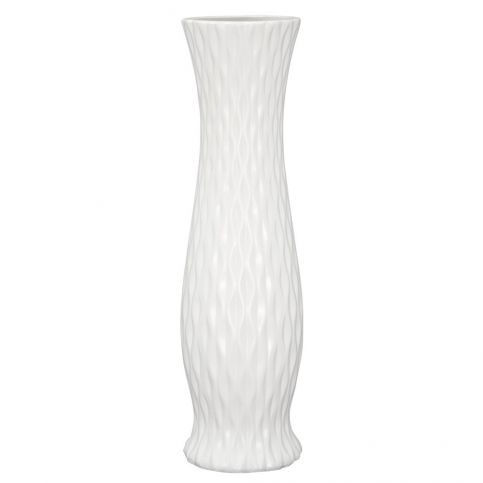 Bílá keramická váza Mauro Ferretti, výška 59,5 cm - Bonami.cz