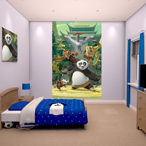Kung Fu Panda - fototapeta na zeď - GLIX DECO s.r.o.