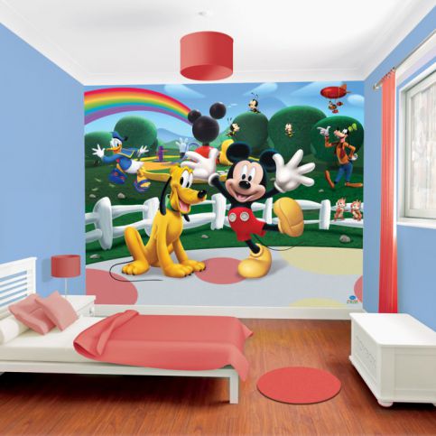 Mickeyho klubík - fototapeta na zeď - GLIX DECO s.r.o.