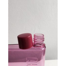 Láhev na vodu ve tvaru sešitu - A5  - Růžová