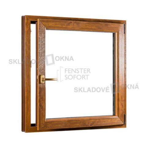 DOPRODEJ! Jednokřídlé plastové okno PREMIUM, otvíravo-sklopné pravé - SKLADOVÁ-OKNA.cz - 950 x 1200 - Skladová Okna