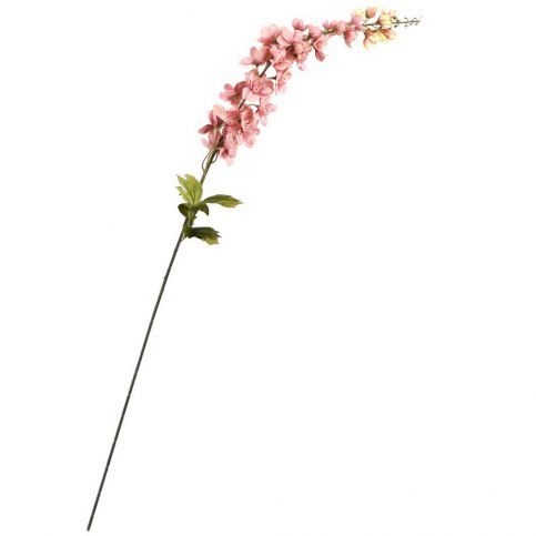 Růžová dekorativní umělá květina Moycor Delphinium, 120 cm - Bonami.cz