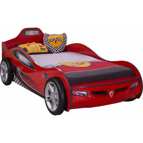 Dětská postel auto Champion 90-190 - red - Nábytek aldo - NE
