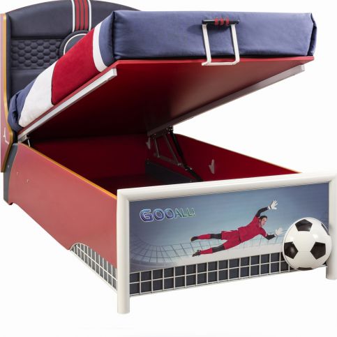 Dětská postel s úložným prostorem Football - Nábytek aldo - NE