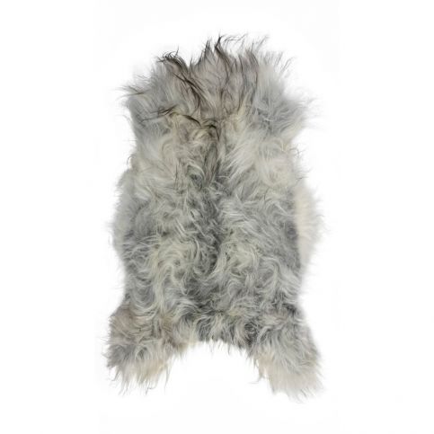 Světle šedá ovčí kožešina s dlouhým chlupem Arctic Fur Chesto, 90 x 50 cm - Bonami.cz