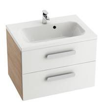 Koupelnová skříňka pod umyvadlo Ravak Chrome 70x49 cm cappuccino/bílá X000000921 - Siko - koupelny - kuchyně