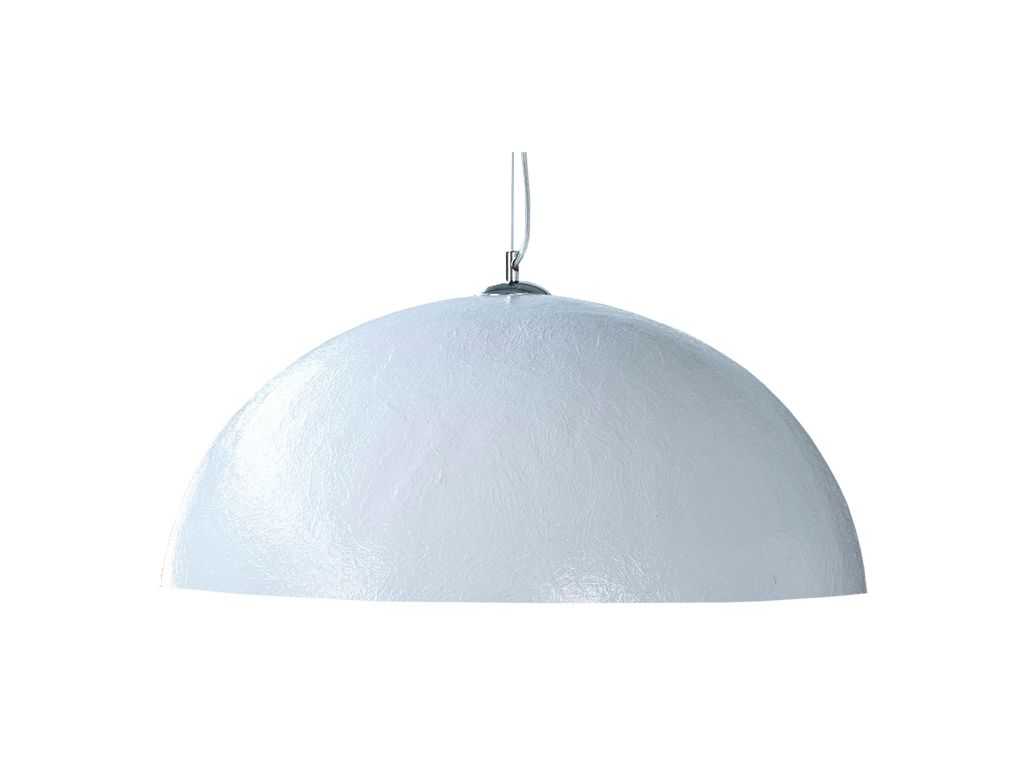 LuxD 16712 Lampa Glimer 70cm bílo-stříbrná závěsné svítidlo - MUJ HOUSE.cz