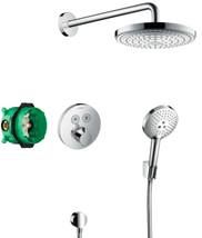 Sprchový systém Hansgrohe Raindance Select včetně podomítkového tělesa chrom 27297000 - Siko - koupelny - kuchyně