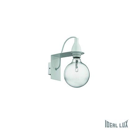 nástěnné svítidlo Ideal lux Minimal AP1 045191 1x70W E27  - bílá - Dekolamp s.r.o.