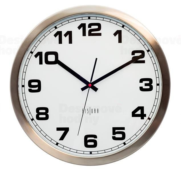 Designové nástěnné hodiny CL0059 Fisura 25cm - FORLIVING